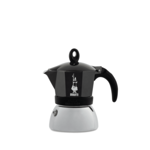 מקינטה גז ביאלטי מוקה אינדוקציה 4 כוסות Bialetti New Moka Induction Black שחור
