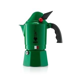 מקינטה גז ביאלטי מוקה אלפינה 3 כוסות Bialetti Moka Break Alpina ירוק רובין הוד
