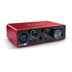 כרטיס קול - Focusrite Scarlett Solo G3 i
