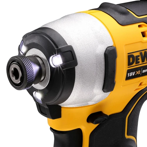 מברגת אימפקט נטענת בראשלס + 2 סוללות DeWALT DCF809L2T BL 18V 3Ah