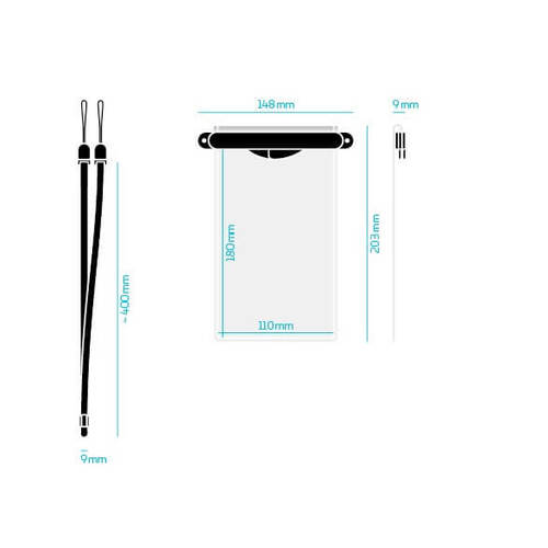 נרתיק אטום FIDLOCK HERMETIC DRY BAG MEDI 