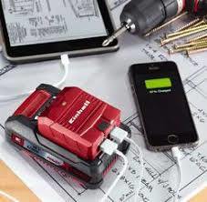 מתאם USB המתחבר לסוללות 18V EINHELL דגם:TE-CP 18V LI USB-SOLO