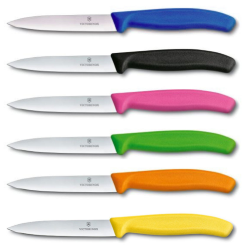 סכין ירקות חלק שפיץ - ויקטורינוקס