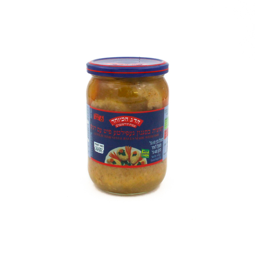 הדג המיוחד גפילטע פיש ללא גלוטן (6 מנות) 610 גרם