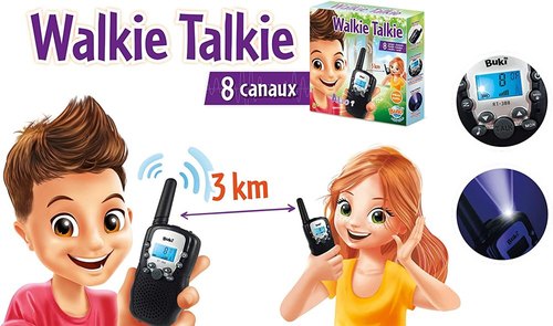 ערכת ווקי טוקי לילדים מבית בוקי צרפת