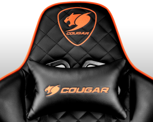 כיסא גיימינג Cougar Armor One בצבע שחור וכתום