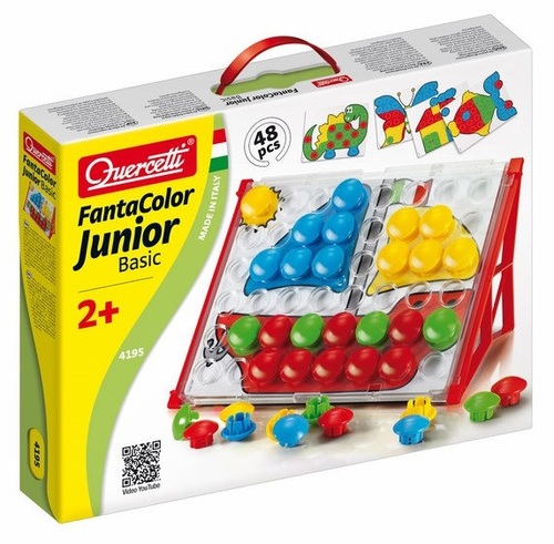 ערכת פטריות צבע פנטה קולור ג'וניור בייסיק 48 חלקים ללימוד צבעים וקורדינציה