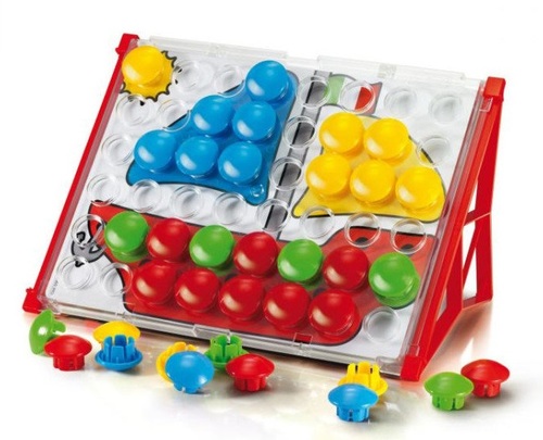 ערכת פטריות צבע פנטה קולור ג'וניור בייסיק 48 חלקים ללימוד צבעים וקורדינציה