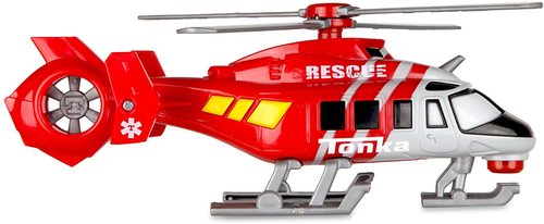 מסוק חילוץ והצלה עם אורות ואפקטים קוליים ריאליסטיים