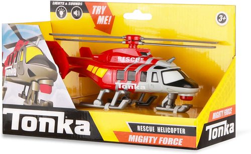 מסוק חילוץ והצלה עם אורות ואפקטים קוליים ריאליסטיים