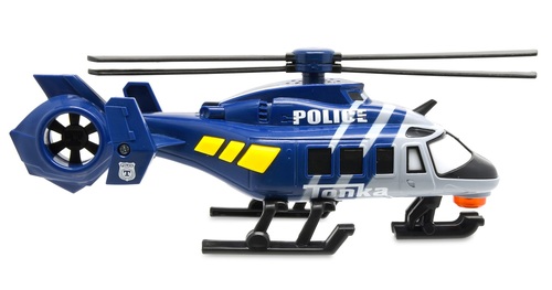 מסוק משטרה עם אורות ואפקטים קוליים ריאליסטיים