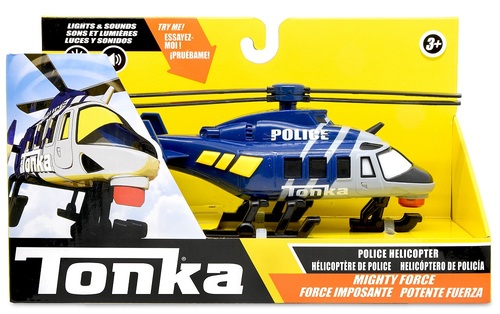 מסוק משטרה עם אורות ואפקטים קוליים ריאליסטיים