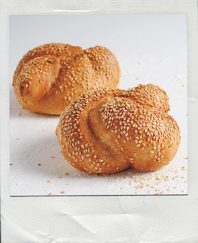 4 לחמניות קשר חיטה מלאה 
