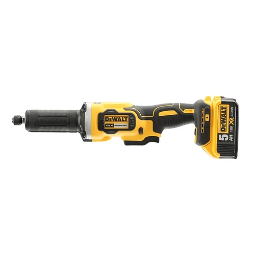 משחזת ציר נטענת בראשלס + 2 סוללות DeWALT DCG426P2 BL 18V 5Ah