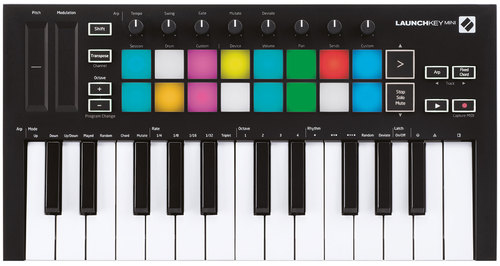 מקלדת שליטה Novation Launchkey MINI MK3