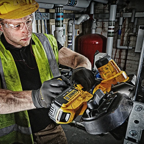 גוף מסור סרט לברזל ומתכת נטען נייד DeWALT DCS371N 18V