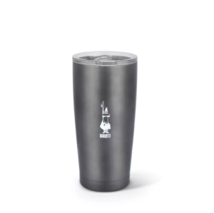 כוס טרמית ביאלטי נירוסטה 550 מ"ל Bialetti Mug STainless Steel Grey אפור