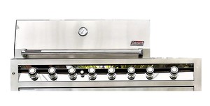 PREMIUM BUILT-IN גריל 6 מבערים עם מבער אחורי + כירת צד