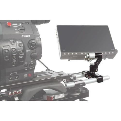 SHAPE 2 AXIS PUSH-BUTTON ARM 15 MM ROD BLOC