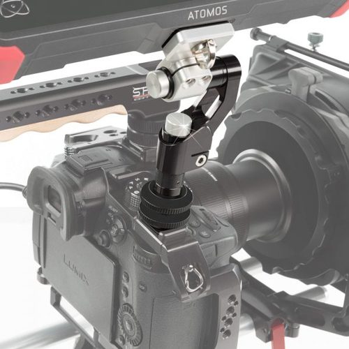 SHAPE 2 AXIS PUSH-BUTTON ARM WITH COLD SHOE