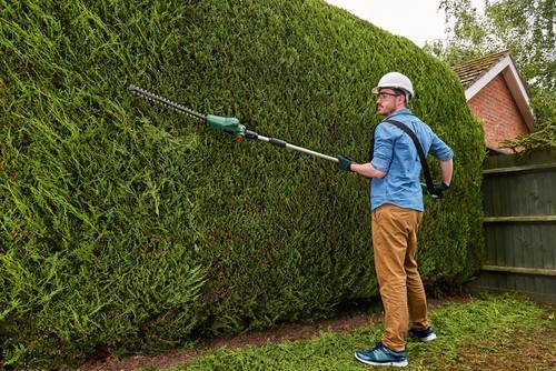 גוף גוזם גדר חיה טלסקופי נטען BOSCH Universal Hedgepole 18V