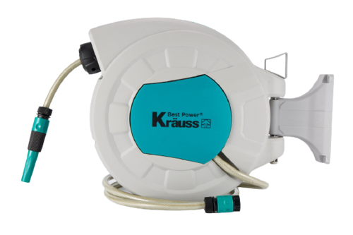 גלגלת מים אוטומטית עם צינור מים איכותי 16 מ' KR-16M-W