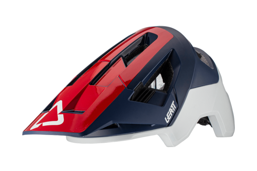 קסדת אול מאונטיין לאופניים ליט אדום -   LEATT MTB ALL MOUNTAIN 4.0 V21 CHILLI