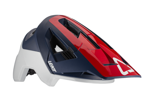 קסדת אול מאונטיין לאופניים ליט אדום -   LEATT MTB ALL MOUNTAIN 4.0 V21 CHILLI