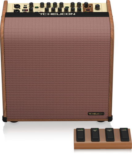 מגבר לגיטרה אקוסטית ולשירה TC Helicon 100W