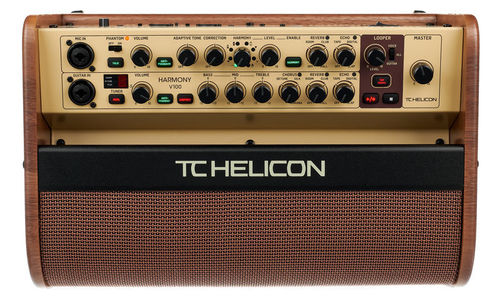 מגבר לגיטרה אקוסטית ולשירה TC Helicon 100W