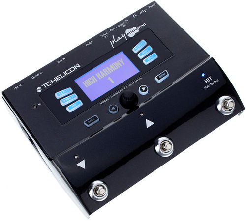 פדל מולטי אפקט לגיטרה ושירה TC Helicon PLAY ACOUSTIC