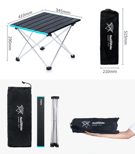 שולחן מתקפל לים רחב וקל משקל NATUREHIKE