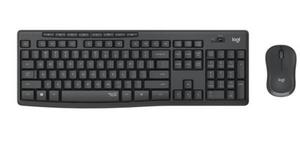 מקלדת ועכבר אלחוטיים Logitech MK295 Silent עברית ואנגלית