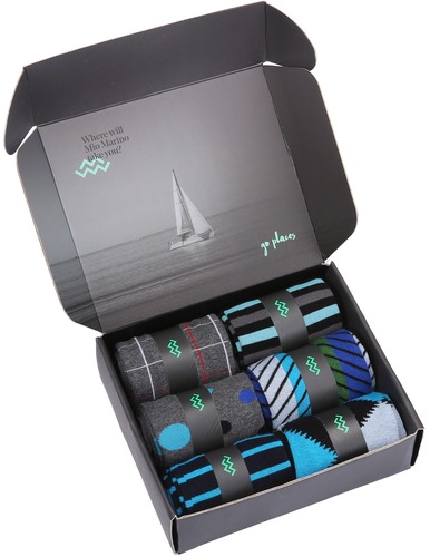 מארז 6 זוגות גרביים Cerulean Pop