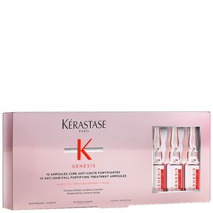 10 אמפולות טיפוליות fortifying treatment מחזקות לקרקפת מסדרת GENESIS