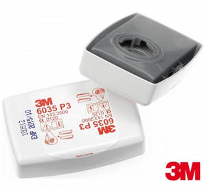 מכת חצי פנים 3M 6200 כולל זוג פילטרים P3