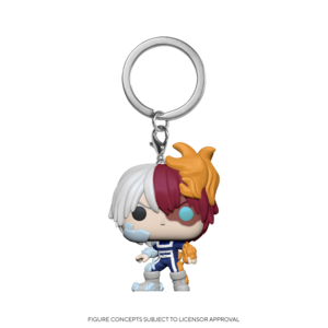 POP Keychain: MHA- Todoroki Funko