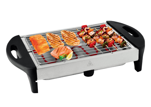 מנגל חשמלי נירוסטה TURBO GRILL דגם ATL-6003 - גולדליין
