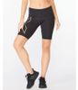 Light Speed Mid-Rise Compression Shorts BLK/GRF