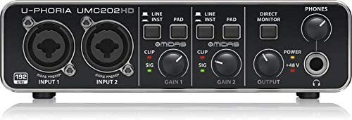 חבילת אולפן Behringer U-PHORIA STUDIO PRO