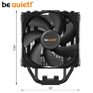 קרור אויר למעבד be quiet! Dark Rock Slim cpu cooler, מאורר 120 מ"מ