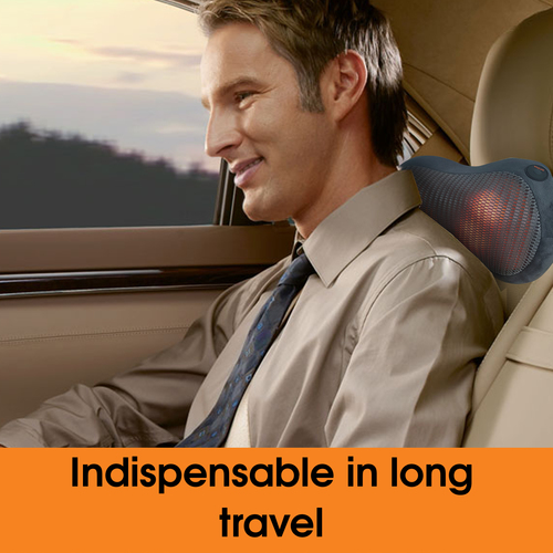 כרית עיסוי שיאצו נטענת Rechargeable | דגם medics care MC-9620A