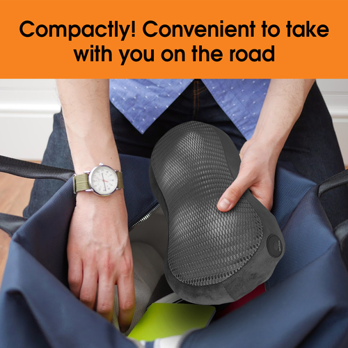 כרית עיסוי שיאצו נטענת Rechargeable | דגם medics care MC-9620A