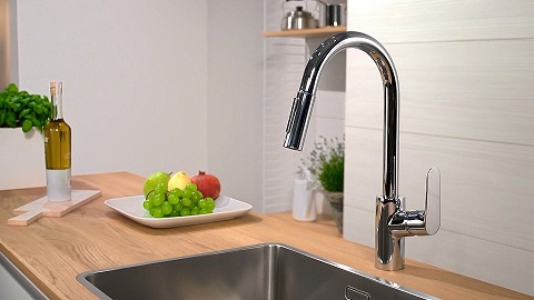 ברז גרואה נשלף 31815000 Hansgrohe Focus גרמניה-הדגם הוחלף ל 31813000