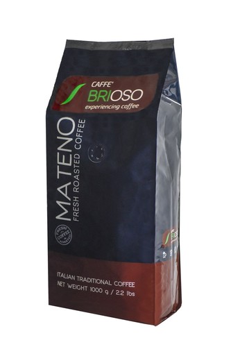 250 גרם פולי קפה בריוסו מטנו Caffe Brioso Mateno