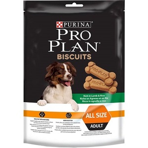 פרו פלאן ביסקוויט כבש ואורז 400 גרם Pro Plan Dog Biscuits Lamb 