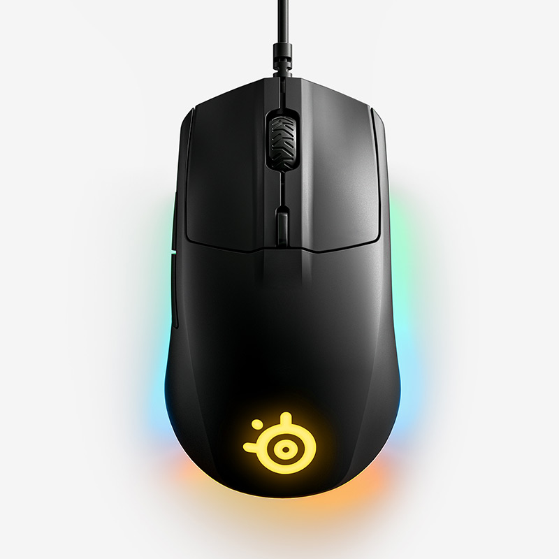 עכבר גיימינג SteelSeries Rival 3 כולל תאורת לד