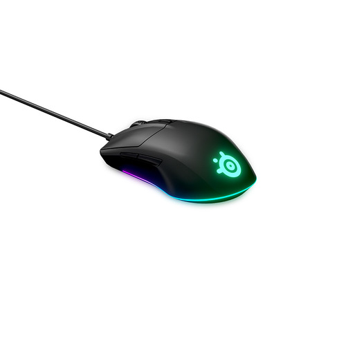 עכבר גיימינג SteelSeries Rival 3 כולל תאורת לד