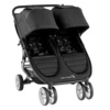 עגלת תאומים סיטי מיני 2 City Mini עם מנח רגליים מתכוונן - שחור Jet בייבי ג'וגר