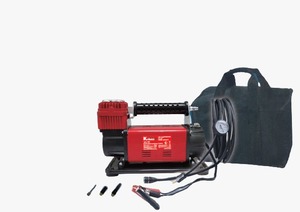 מדחס אויר לרכב 12V כולל תיק נשיאה - חיבור למצבר תוצרת KRAUSS